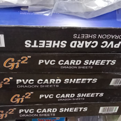 Gi2 PVC Card Plastic Non Lamination 760 Micron A4 Size 50 PCs Inkjet Digital School ID Card Dragon Sheet
