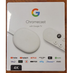 Google 4К Chromecast Media Streamer Google TV