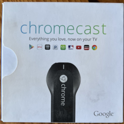 Google ChromeCast HDMI Media Streamer