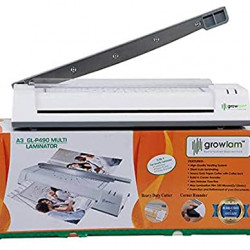 Growlam GL-P490 Multi Laminator 3 in 1 With Paper Cutter For Laminating Documents Lamination Machine