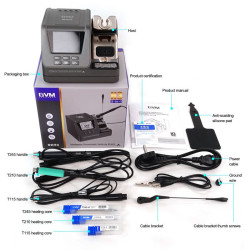 GVM H3 GVM H3 intelligence 3 in 1 High Power 80W with 3Pcs handle and soldering iron tip T210/T245/T115 Welding/Soldering Station GVM H3 GVM H3 intelligence 3 in 1 High Power 80W with 3Pcs handle and soldering iron tip T210/T245/T115 Welding/Soldering Station