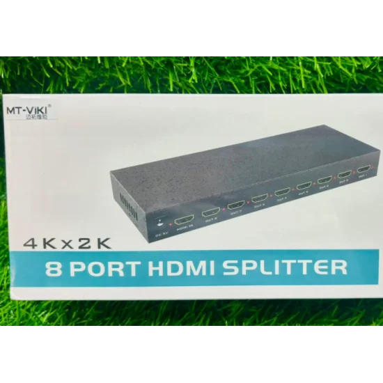 MT-VIKI 8 PORT HDMI SPLITTER HDMI分配器 Amazon | MT-VIKI HDMI 分配器 1入力8出力 HDMIスプリッター 4K@30Hz