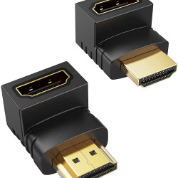 HDMI Adapter Elbow 90 Degree 4K Male to Female Jointer Coupler L-Type HDTV Converter HDMI Adapter Elbow 90 Degree 4K Male to Female Jointer Coupler L-Type HDTV Converter