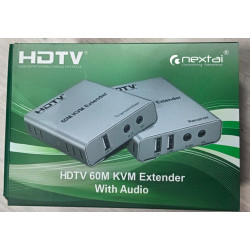 HDMI Extender 60m KVM Audio Output IR Control HDMI KVM Extender