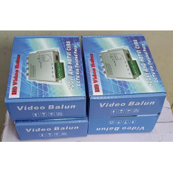 BNC Coaxial Cat5/5E/6 RJ45(T568B) UTP Cable Camera Signal Converter 4 Channel Passive Video Balun Transceiver