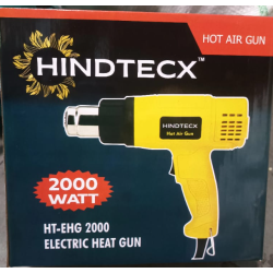 HINDTECX HT-EHG 2000 watt Hot Air Gun Dual Temperature Heavy Duty Electric Power Tool Electric Heat Gun