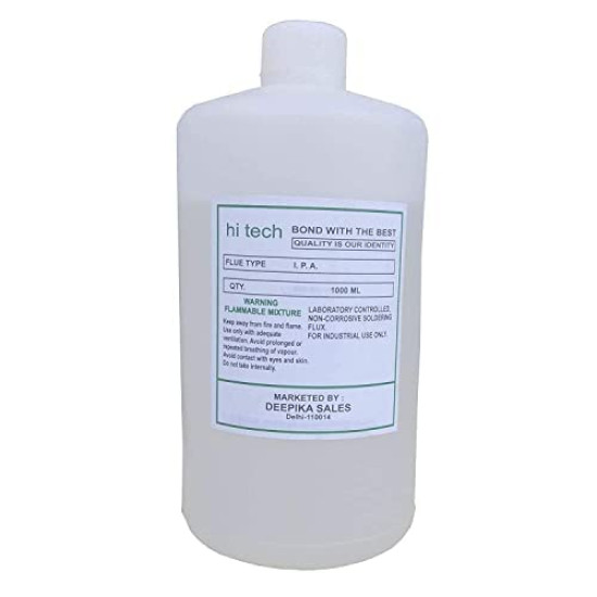 Hi-Tech ISO Propyl Liquid Weight 1 Ltr Cleaning & Disinfection IPA Bottle Hi-Tech ISO Propyl Liquid Weight 1 Ltr Cleaning & Disinfection IPA Bottle