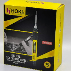 HOKI TSI-909 H Digital Temperature Controlled 80 Watt Soldering Iron HOKI TSI-909 H Digital Temperature Controlled 80 Watt Soldering Iron