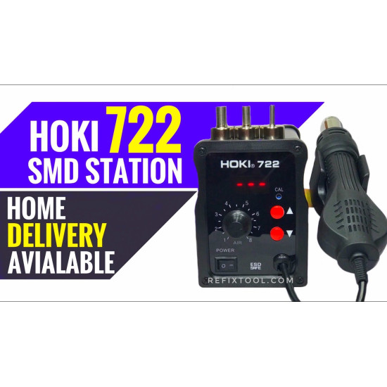 Hoki 722 Solder ESD Safe Digital & Rework Station SMD
