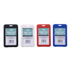 ID Card Holder|Badge ID Card School|Office iCard Double Side Plastic Holder ID Card Holder|Badge ID Card School|Office iCard Double Side Plastic Holder
