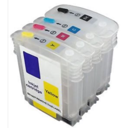 Empty Refillable HP 11 Cartridge HP DJ 111 Printer Compatible With HP 82 Black & 11 Cyan, Yellow & Magenta Refill Ink Tank