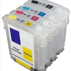 Empty Refillable HP 11 Cartridge HP DJ 111 Printer Compatible With HP 82 Black & 11 Cyan, Yellow & Magenta Refill Ink Tank Empty Refillable HP 11 Cartridge HP DJ 111 Printer Compatible With HP 82 Black & 11 Cyan, Yellow & Magenta Refill Ink Tank