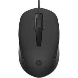 HP 150 USB Wired Black Optical Mouse