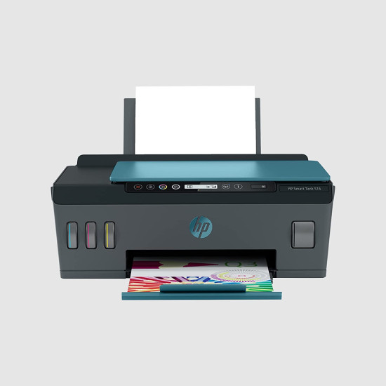 HP 516 Smart Ink Tank Print, Scan, Copy Multifunction Wireless Color Printer
