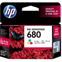 HP 680 Tri-color Original Ink Advantage Ink Cartridge