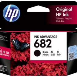HP 682 Black Original Ink Advantage Ink Cartridge