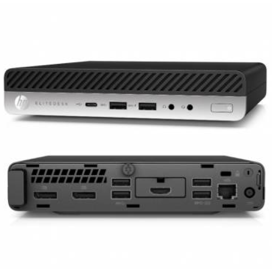 HP EliteDesk 800 G5 8/9th Gen Tiny Desktop Barebone Refurbished Machine Business Mini PC