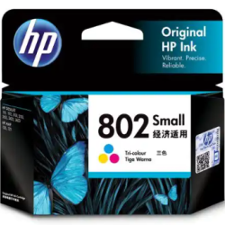 HP 802 Tri-color Original Ink Advantage Ink Cartridge HP 802 Tri-color Original Ink Advantage Ink Cartridge