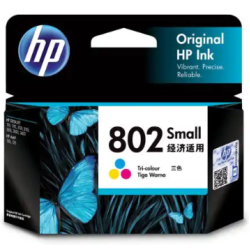 HP 802 Tri-color Original Ink Advantage Ink Cartridge