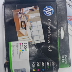 HP 905XL Ink Cartridge Black & 3 Color with 50 PCs Photo Paper OfficeJet Value Combo Pack HP 905XL Ink Cartridge Black & 3 Color with 50 PCs Photo Paper OfficeJet Value Combo Pack
