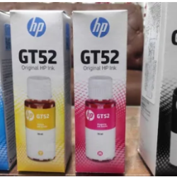 HP GT52/53Xl Multicolor Pack of 4 Black, Cyan, Magenta, Yellow Original Ink bottle