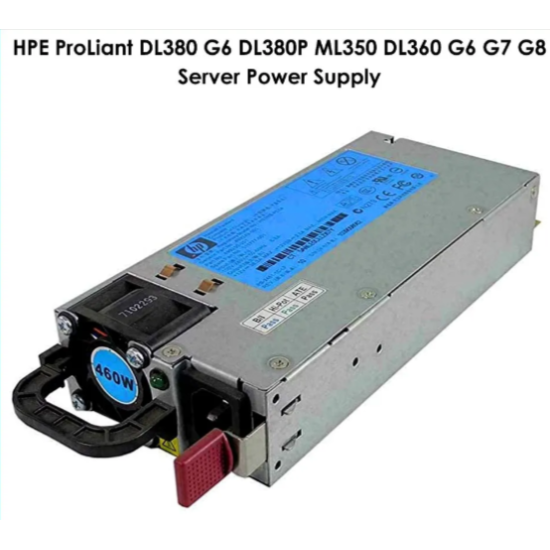 SMPS DPS-460EB HP 499250-101 511777-001 503296-B21 HP ProLiant DL380 G6 DL380P ML350 DL360 G6 G7 G8 Server Power Supply