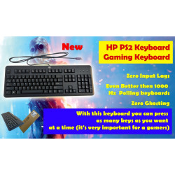 HP KB-1156 672646 Commercial Windows Black US PS2 Keyboard