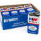 Hi-Watt 9V Cell 6F22 Long Life Zinc Carbon General Purpose Zinc Chloride HW battery