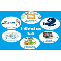 I-GENIUS 2.0 iGenius Solver Solution Unicode ERP Software for School / College / Institute Management Software