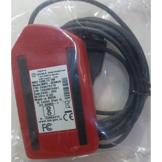 IDEMIA MSO 1300 E3 2M Morpho L0 Aadhaar eKYC Biometrics Scanner Fingerprint Device