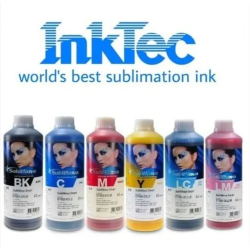 SubliNova Inktec 1 Litre Per Bottle Epson L805 6 Color Original Smart Inkjet Dye Sublimation Ink