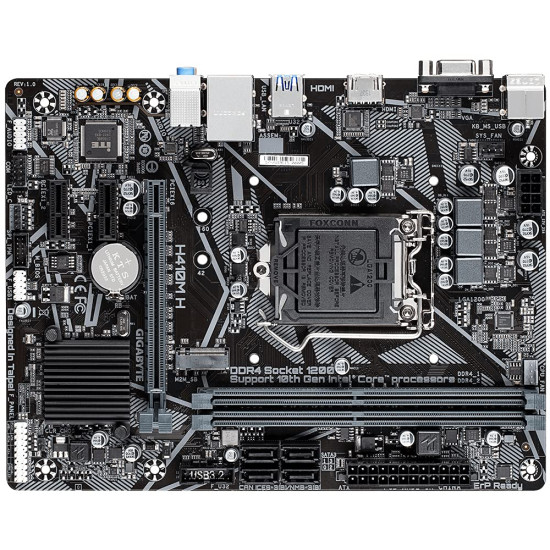 INTEL H410 CHIPSET LGA 1200 SOCKET 10th GEN Micro ATX DDR4 1 YEAR WARRANTY MOTHERBOARD INTEL H410 CHIPSET LGA 1200 SOCKET 10th GEN Micro ATX DDR4 1 YEAR WARRANTY MOTHERBOARD