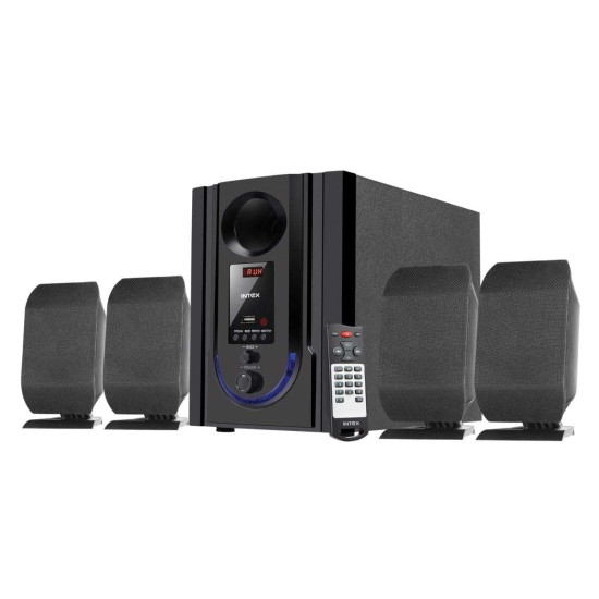 Intex Groove 301 FMUB 4.1 CH 60W BT/USB/TF Multimedia Speaker