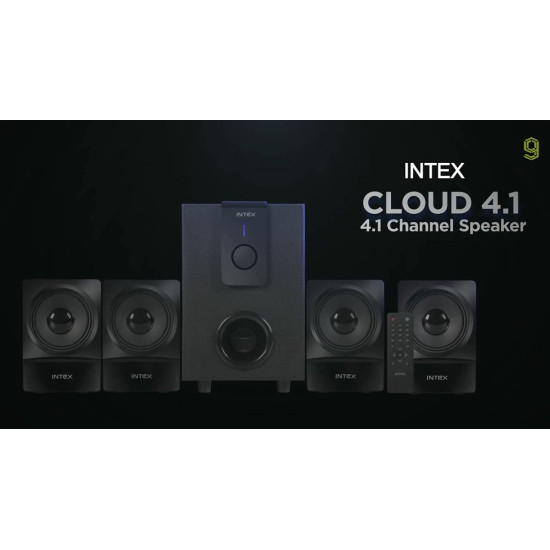 INTEX 4.1 Cloud TUFB Bluetooth Multimedia Speaker
