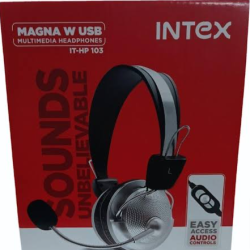 Intex Magna W USB IT HP 103 Wired USB Headphone