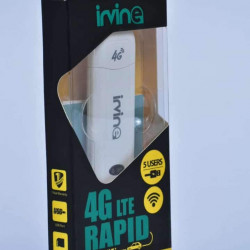 Irvine 4G LTE Rapid Unlocked USB wifi Data Card work all SIM JIO, VODAFONE, AIRTEL, IDEA Internet Modem Dongle