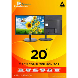 iVOOMi 20 inch Full HD Backlit HDMI+VGA Computer Screen IV-L19O1VHD LED Monitor
