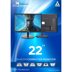 iVOOMi 22 inch Full HD Backlit HDMI+VGA Computer Screen IV-L19O1HDE LED Monitor