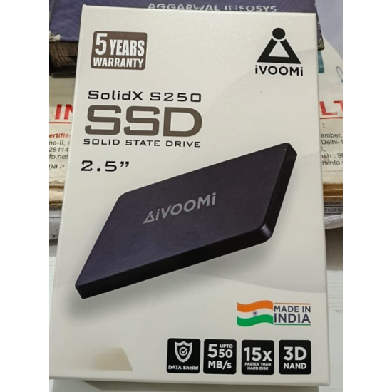 iVoomi 512GB Internal Solid State Drive 2.5 Inch SATA SSD