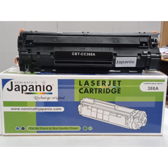 HP 88A COMPATIBLE Japanio CC388A LASER PRINTERS BLACK COMPATIBLE TONER CARTRIDGE