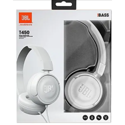 JBL T450 Extra Bass Headphones with Mic On-Ear Headset