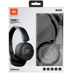 JBL T450BT Extra Bass with Voice Assistant Support Lightweight Flat Foldable Bluetooth Headset