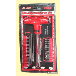 Jia Long JL-1079 Screwdriver 24 Bit Set Drill Shaped Multifunction Screwdriver Jia Long JL-1079 Screwdriver 24 Bit Set Drill Shaped Multifunction Screwdriver