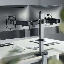 JIN Office JMS55-C2 Dual Monitor Articulating Arm Unique Design Monitor Arm