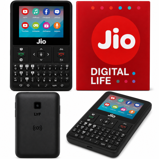 JIO Phone 2 QWERTY Keypad Mobile