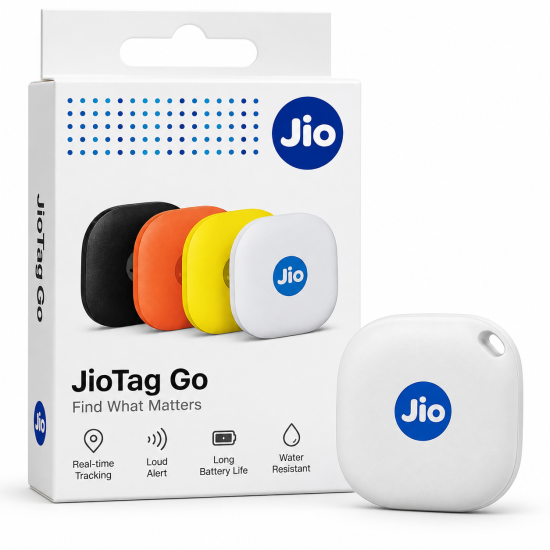 JioTag Go Android Bluetooth Tracker with Google Find My Device