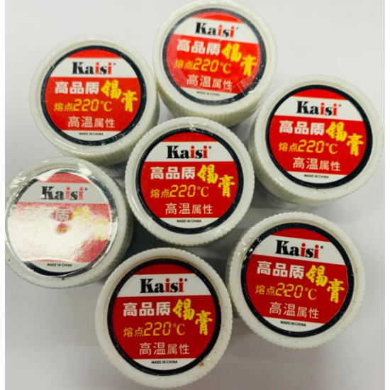 Kaisi Solder PPD Paste for SMD Rework Station 30GM for All Mobile IC Reballing Kit Melting Point 220℃ Tin Soldering Flux Paste