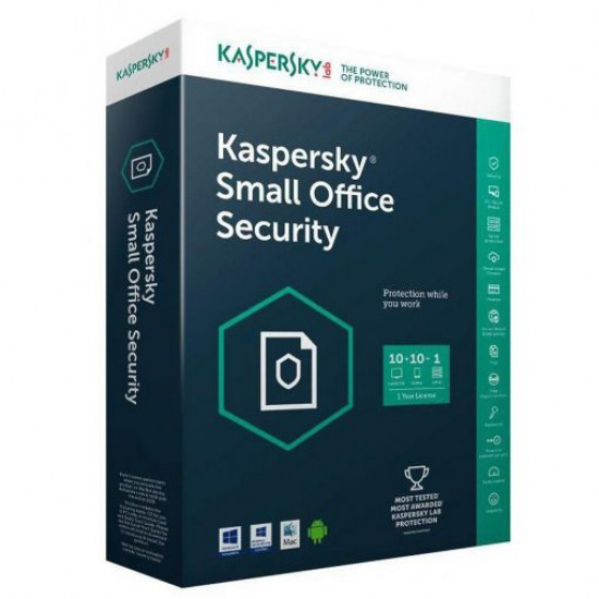 Kaspersky Small Office Security (5 Desktop + 1 Server) 1 Year 6 User Software