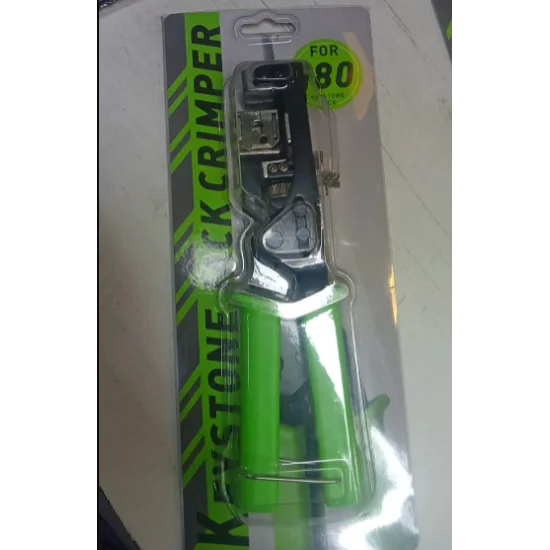 Keystone Jack Tool: Keystone 180 Degree Punch Down Termination Crimper ...