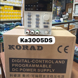KORAD KA-3005DS PROGRAMMABLE 30V 5A DC POWER SUPPLY KORAD KA-3005DS PROGRAMMABLE 30V 5A DC POWER SUPPLY